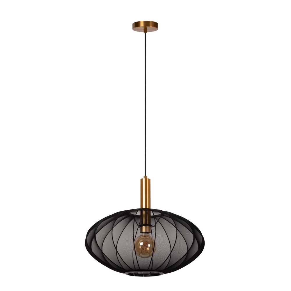 Lucide HanglampCorina zwart Ø 50cm - 03447/52/30